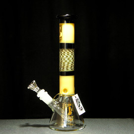 Halloween Beaker Water Pipe Medium, City of Vapors