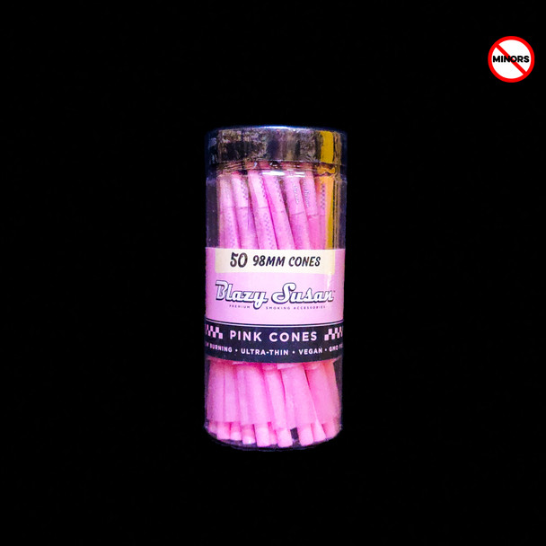 Blazy Susan 98mm Pink Cones (50 ct)