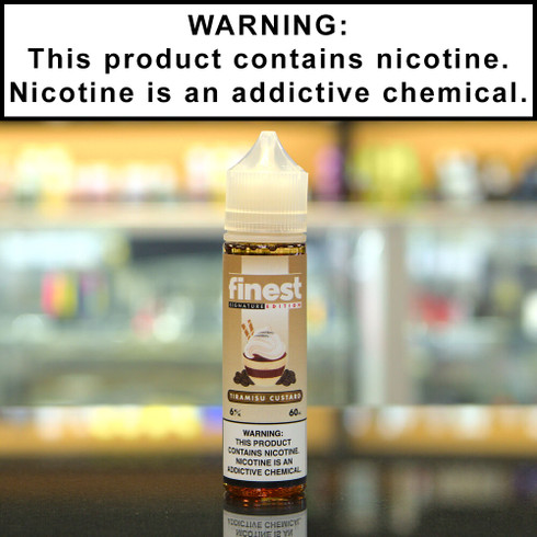 tiramisu custard vape juice The Finest Saltnic Series Signature Edition Salt 30ML Black Lava Vape