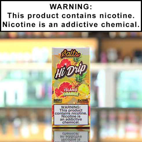 Salts E-LiquidMelon Patch Island Orange By Hi Drip E-Liquids 100ml ⋆ Vape  Society Supply Hi-Drip Website