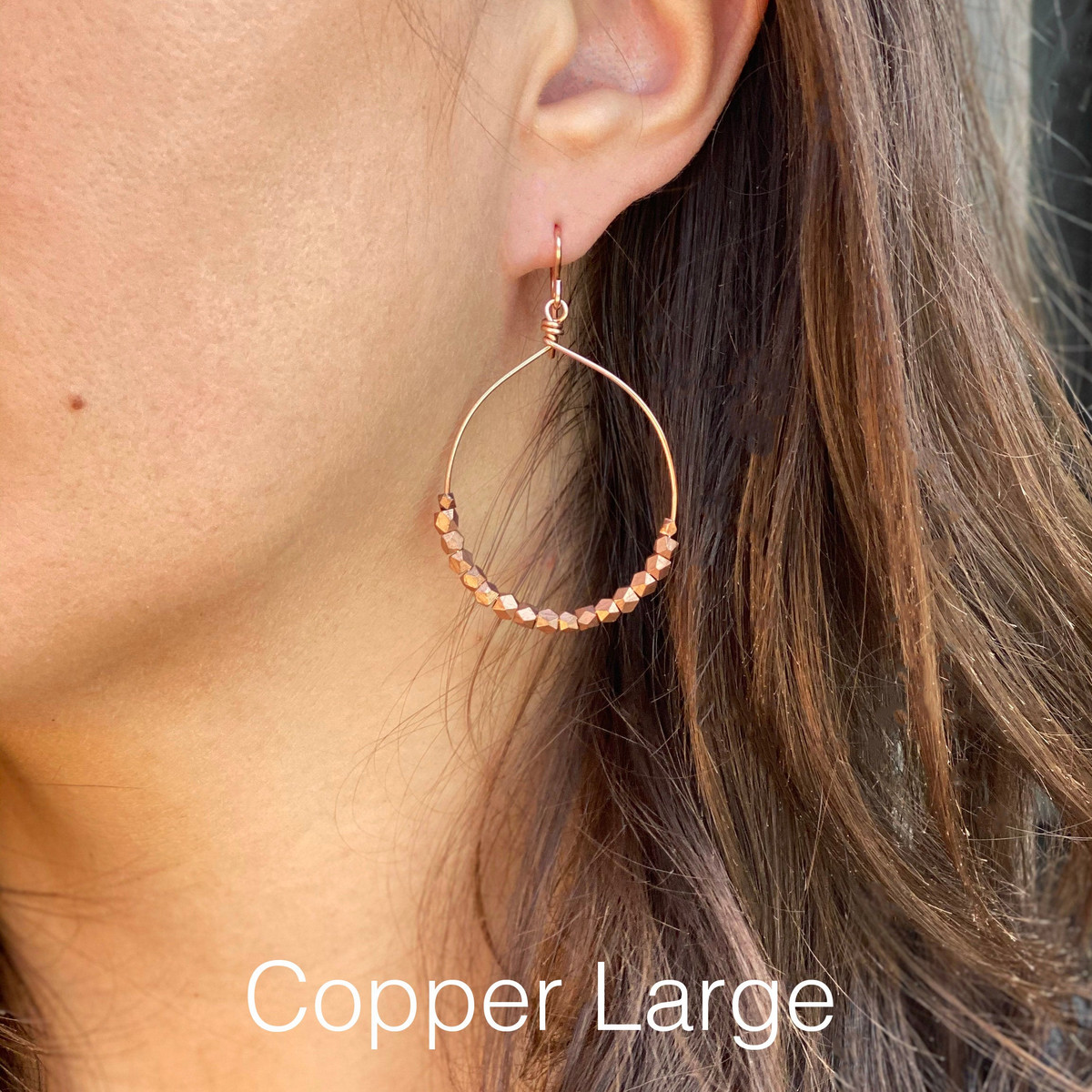 Wide Band Hammered - Cartilage Ear Cuff - EC605 – Chapman Jewelry