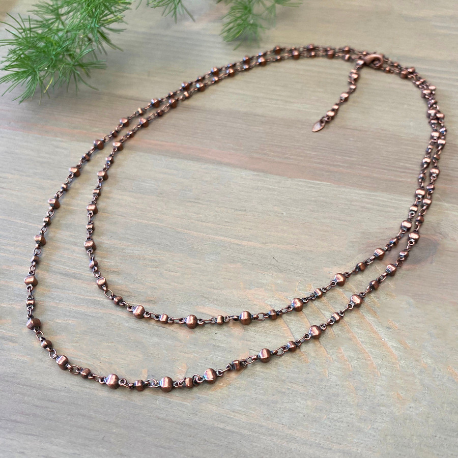 Copper Bracelet & Necklace