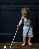 Short Sleeve Onesie (Striped)