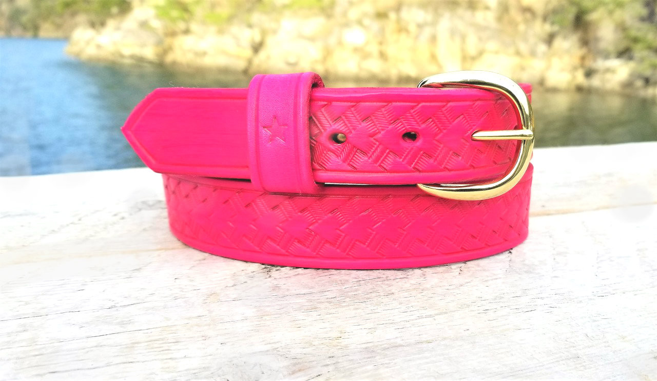 Hot Pink Fuschia Belt for Summer