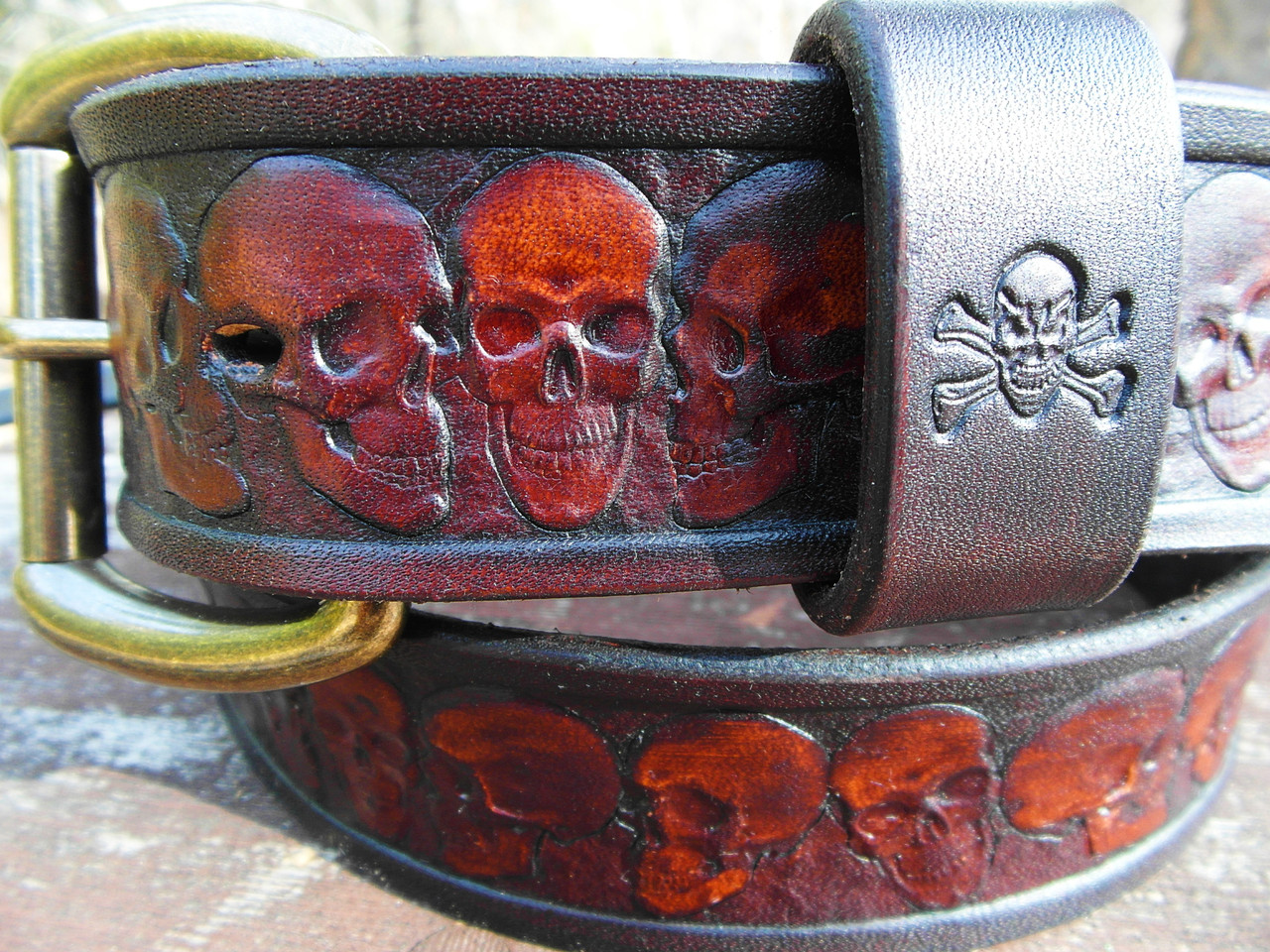 Skulls on Leather