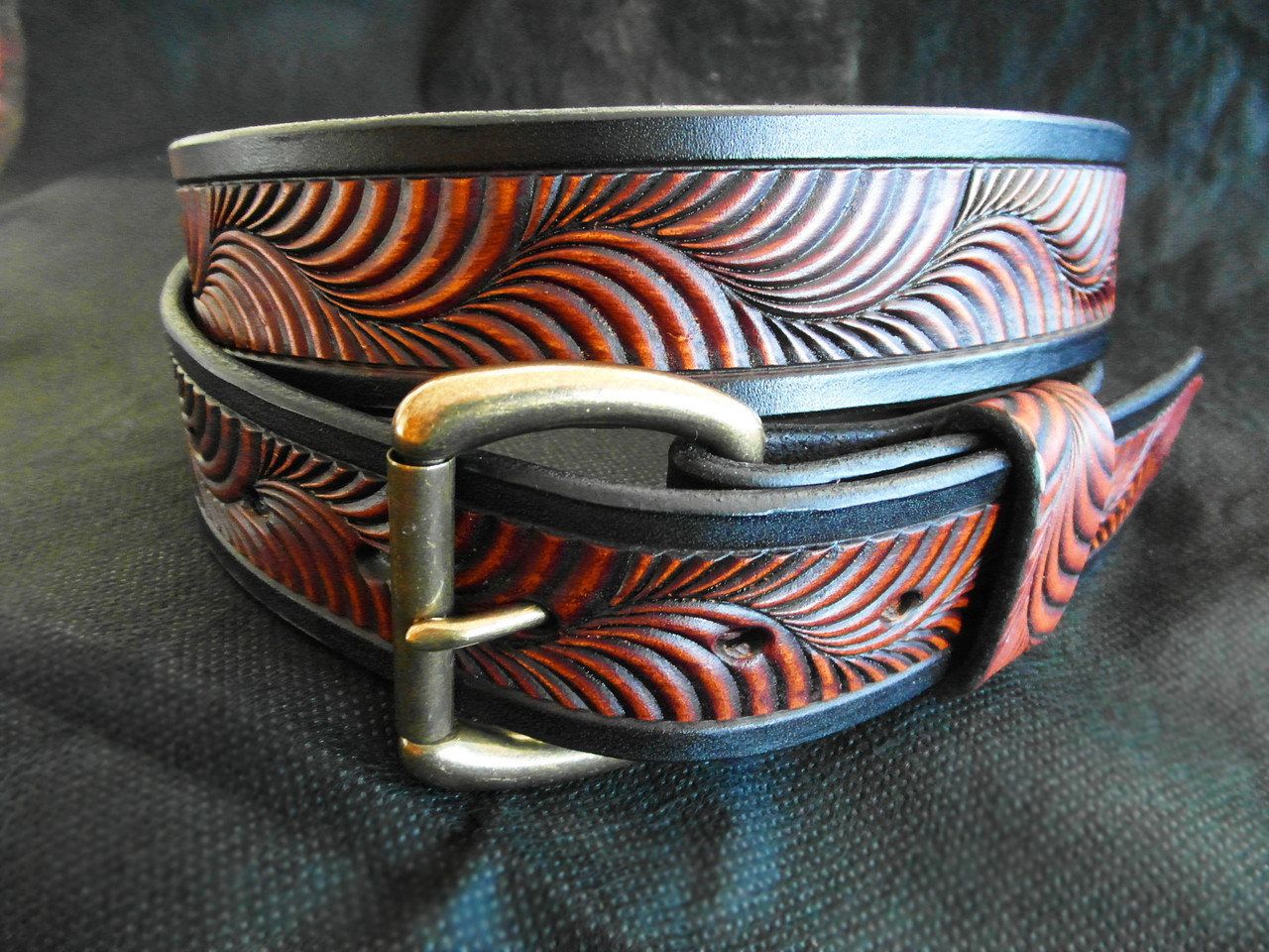 Cowboy Elite Tooled Belt