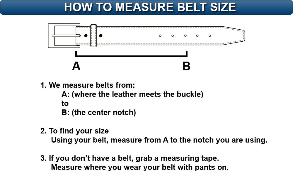 How to Measure for a Belt to Find Your Perfect Size – Obscure Belts