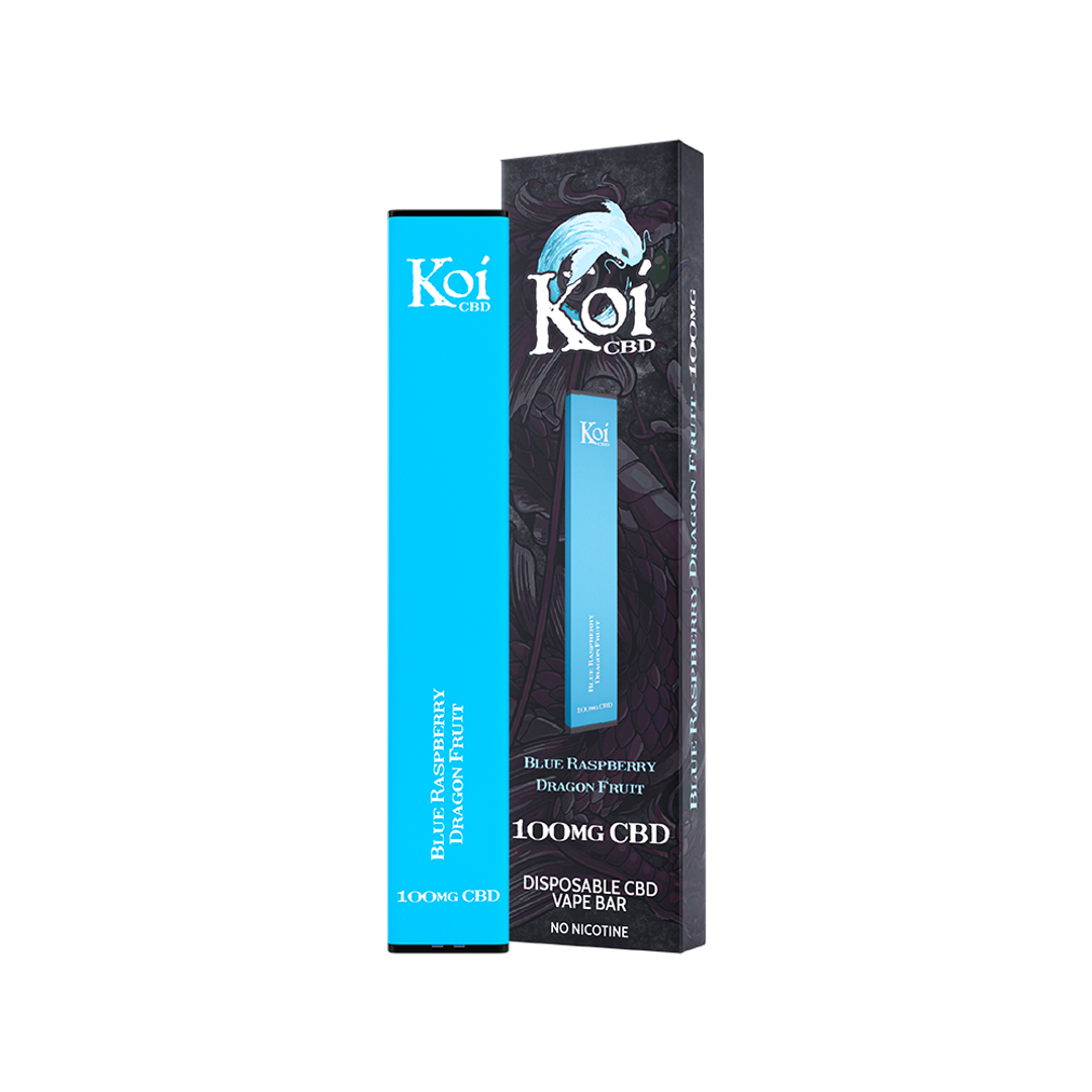 Koi CBD Disposable Vape Bar, 100 mg CBD