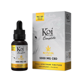 Koi full spectrum CBD tinctures Natural Flavor 5000 mg