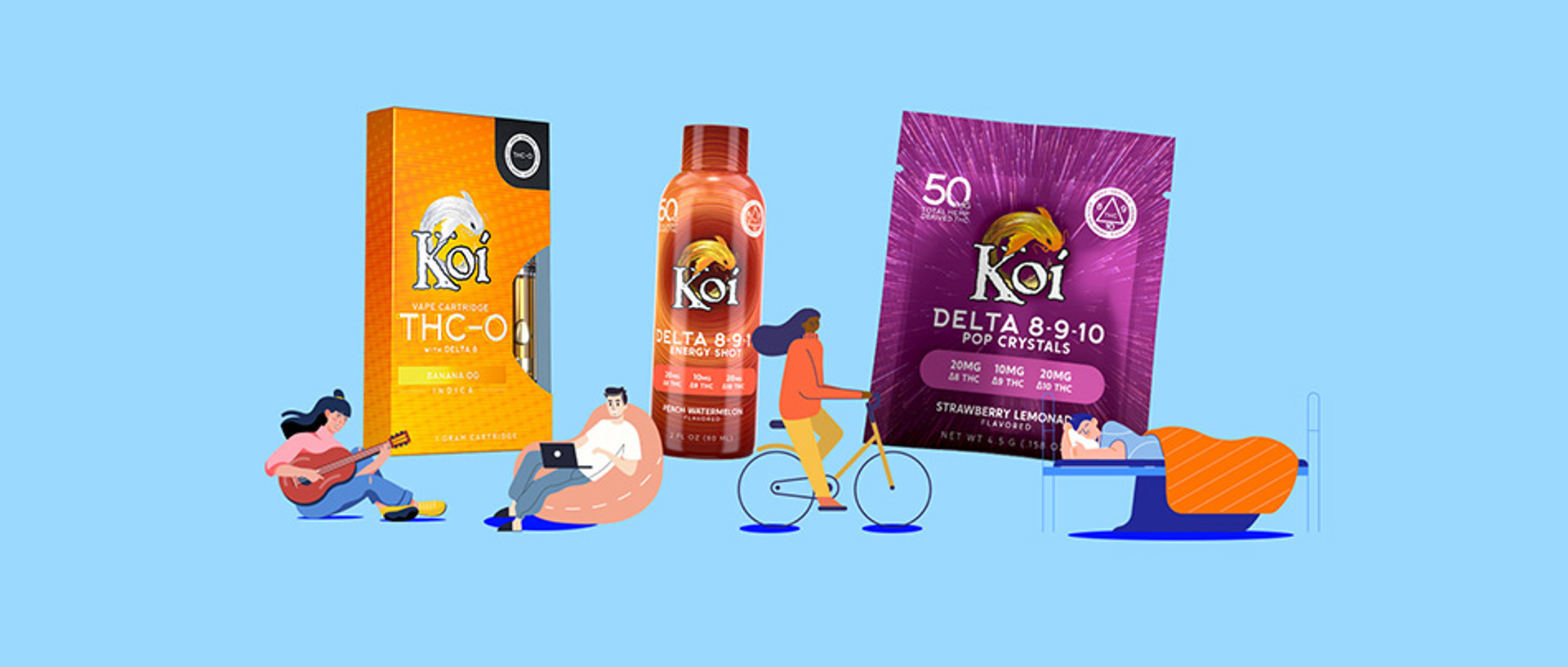 Relaxation, Better Sleep, Stress Relief & More: How and Why People Use Koi CBD thumbnail image