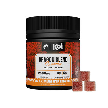 Blood Orange Dragon Blend Gummies