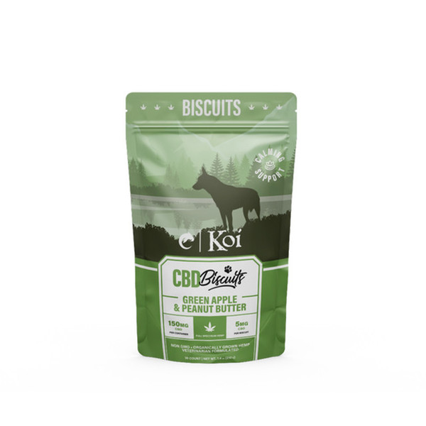 Buy CBD Dog Biscuits: CBD Calming Treats for Dogs | Koi CBD