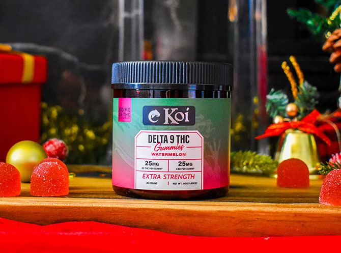 Experience Legal THC, CBD & More at Koi with Free Shipping