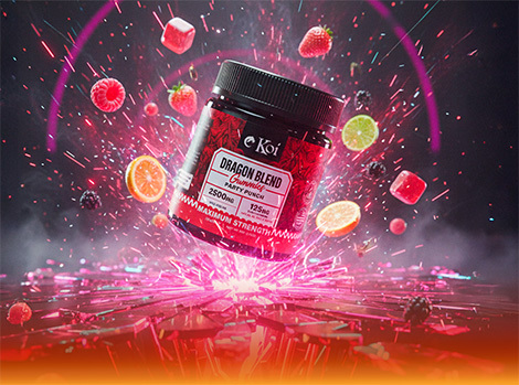 Experience Legal THC, CBD & More at Koi with Free Shipping