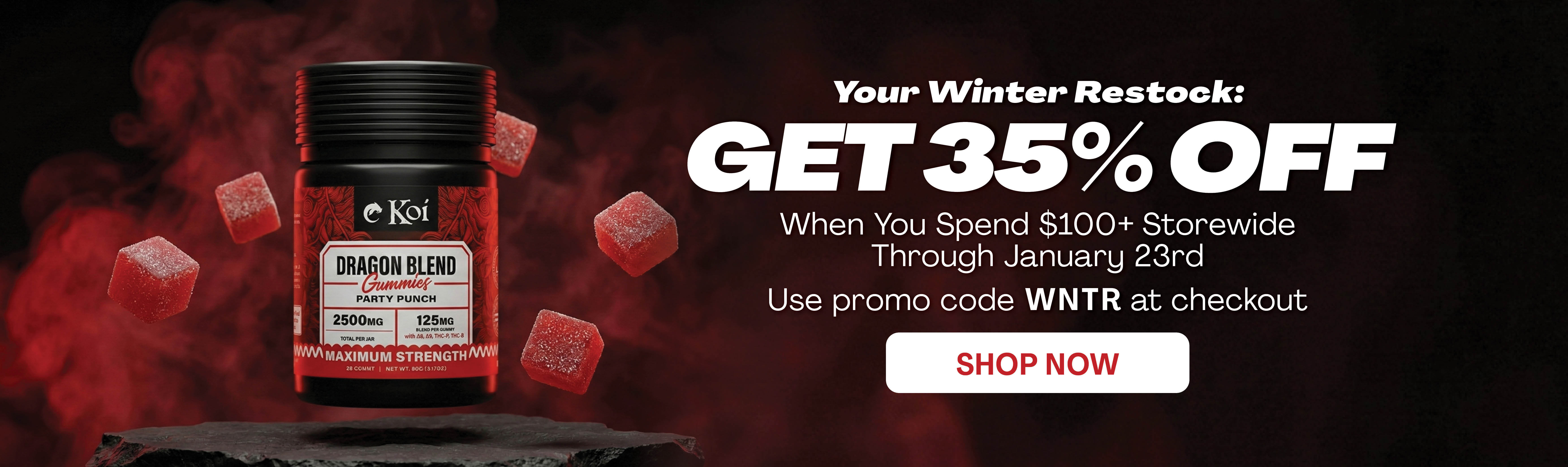 35% Off on Orders Over $100