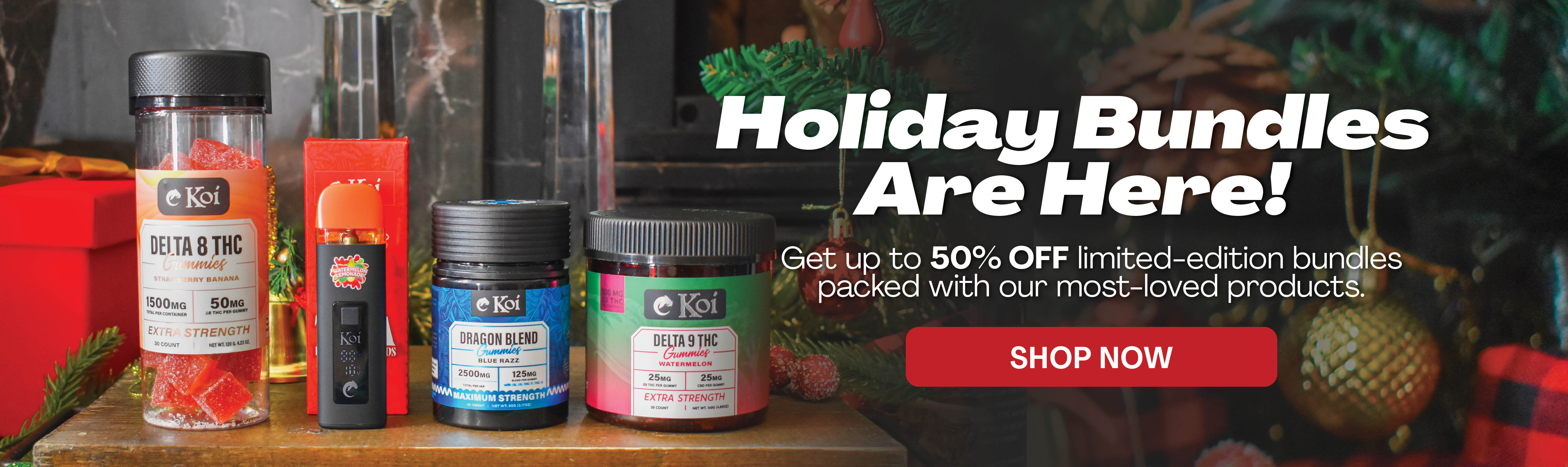 KoiCBD Holiday Bundles