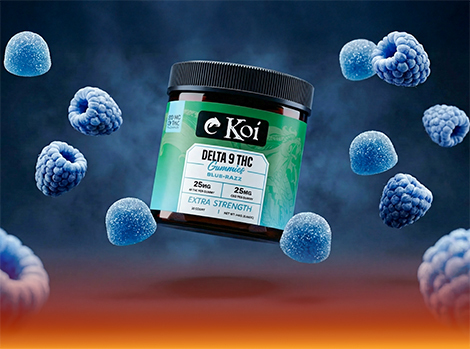 Experience Legal THC, CBD & More at Koi with Free Shipping