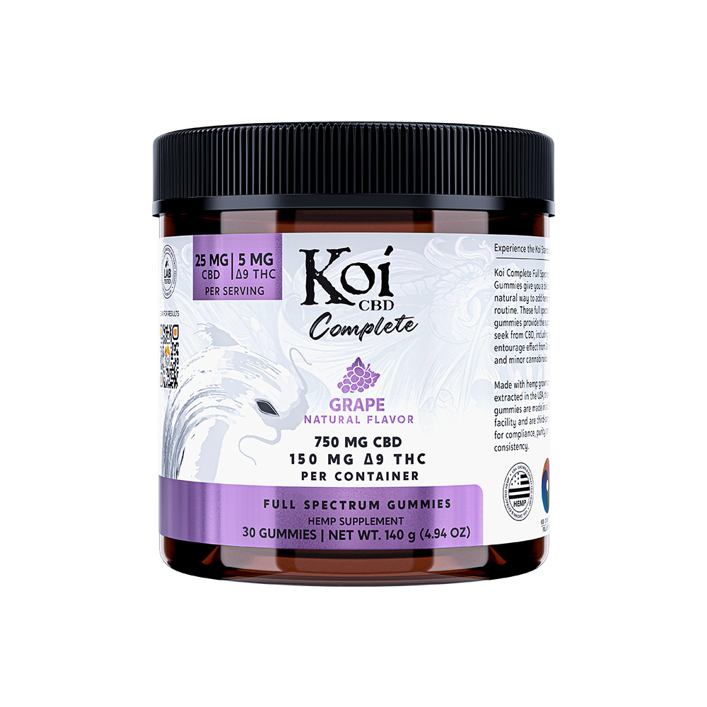 悟空のサティバ THXE # cbp CBD crdh crdp crd cbn Koi Complete Full Spectrum CBD Gummies | 25 mg CBD + 5 mg THC
