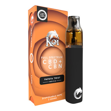 Buy CBN Vape: Full Spectrum 2g Disposable Vape | Koi CBD