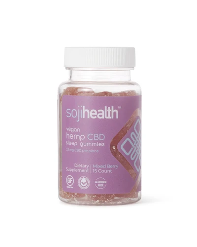Buy Vegan CBD Oil Gummies Online | Soji Health | Shop Now