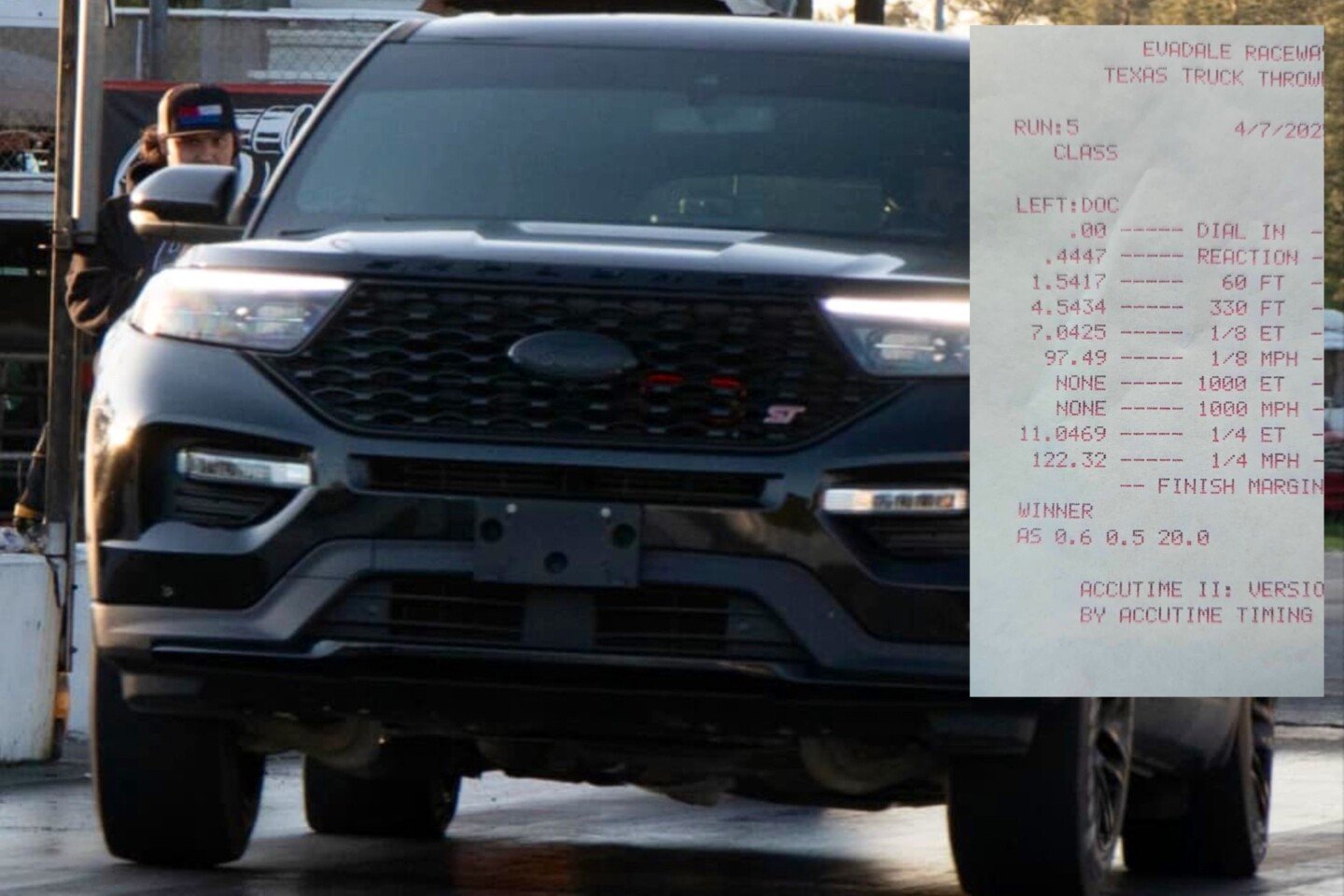 Stock-Turbo Ford Explorer ST Impresses With 11.04-Second Pass