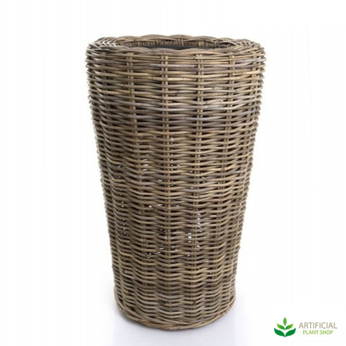 Tall Woven Basket Planter 45cm x 70cm