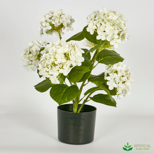 artificial white hydrangea potted plant artificial white hydrangea potted plant