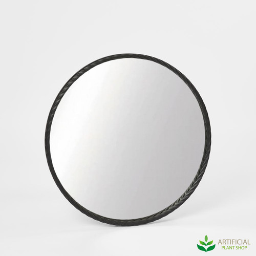black palais round mirror 70cm