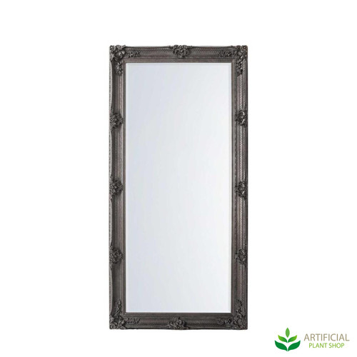 silver abbey leaner mirror 1.65m