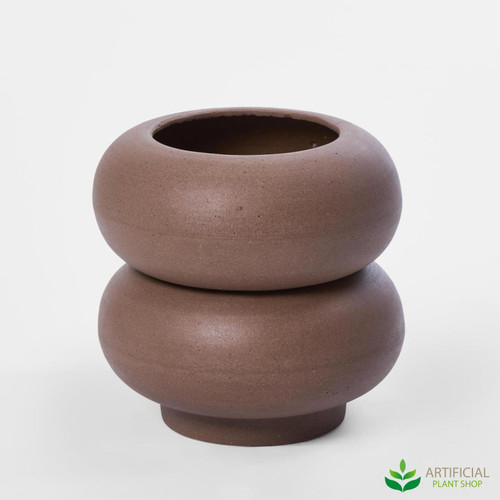 clay little fatty pot 29cm