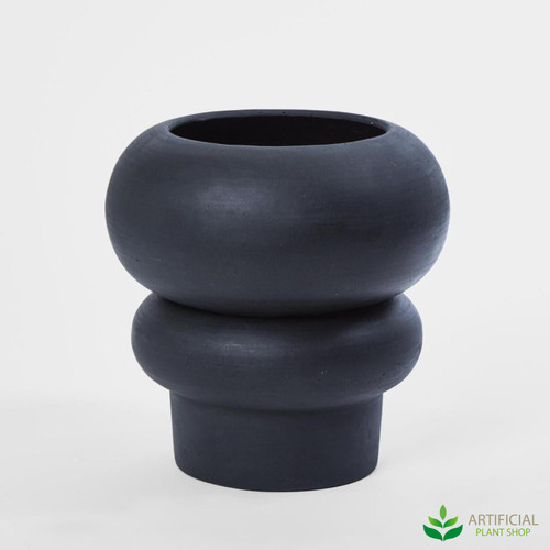 large black little fatty pot 36.5cm
