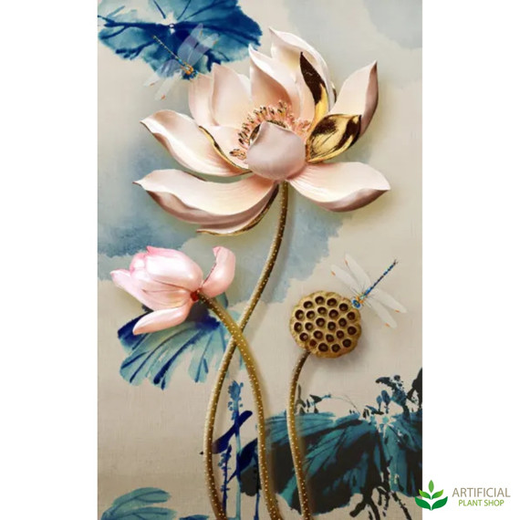 canvas wall art featuring flowers