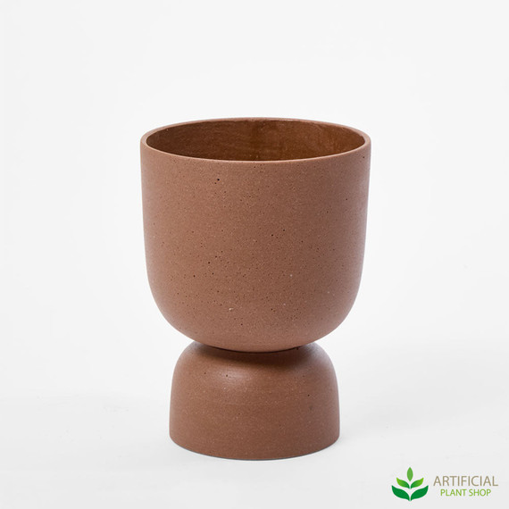clay blanche planter 22cm