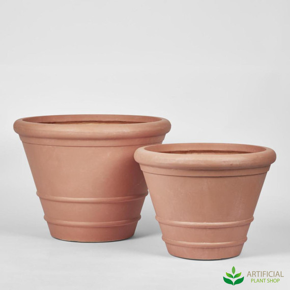 terracotta bastien planter set of 2