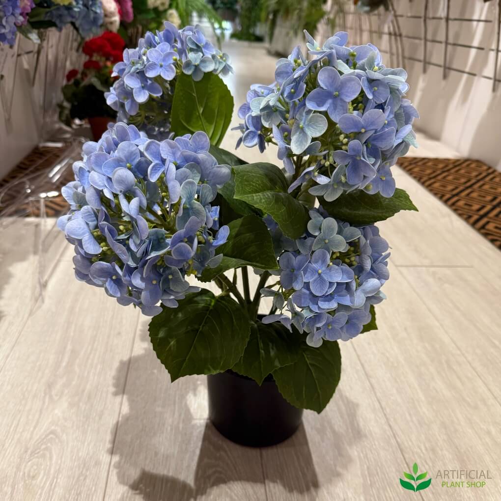 artificial hydrangea plant