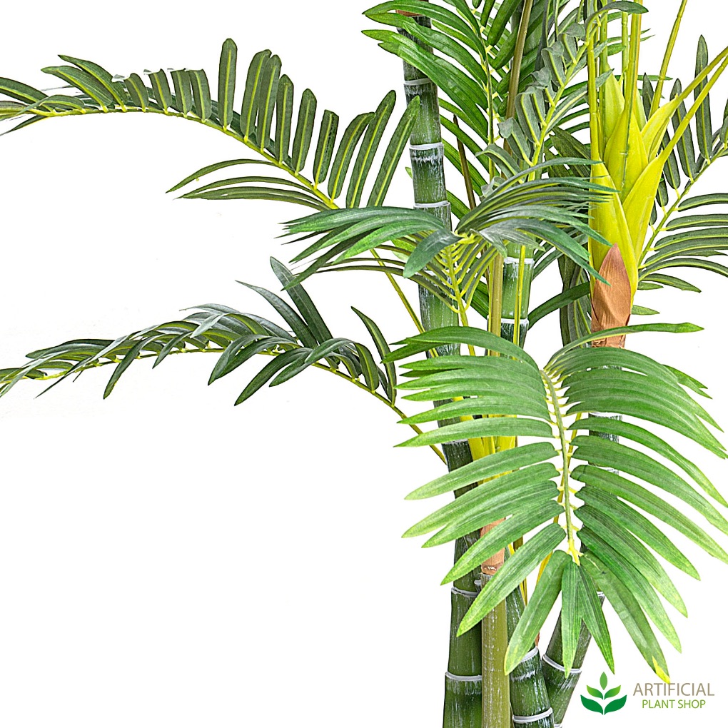 artificial palm tree leaves