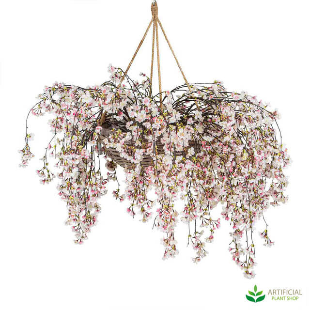 10 Delightful Ways to Style Artificial Hanging Plants Artificial Plant Shop