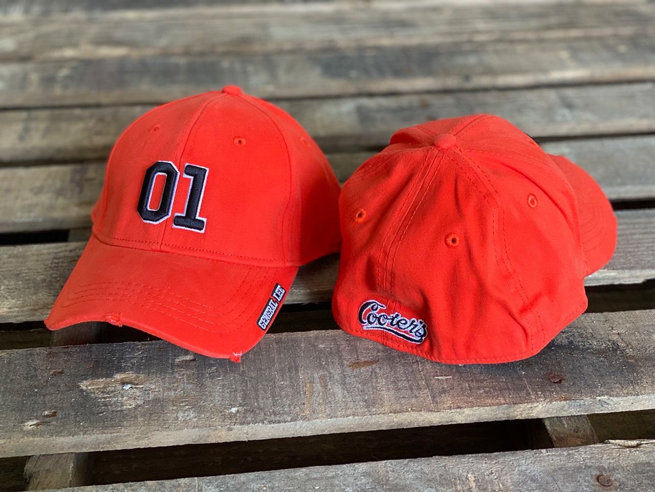 Cooter's Orange 01 Fitted Hat