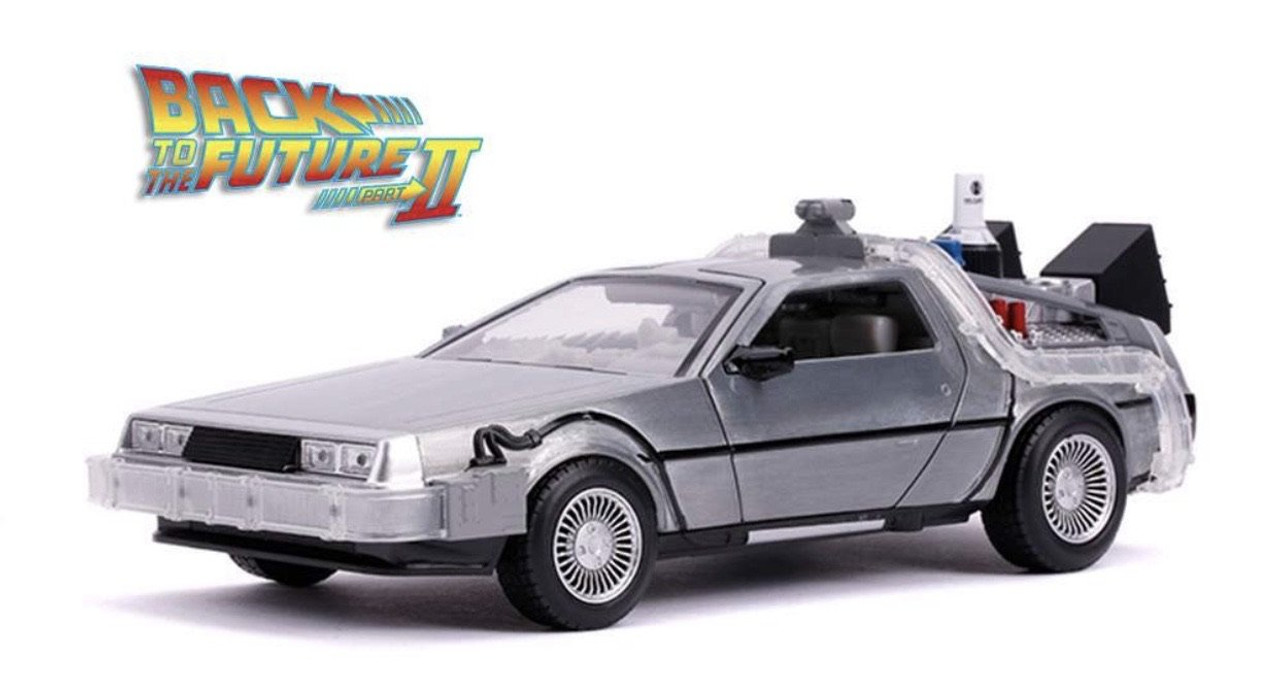 Back To The Future Part II Time Machine w/Lights