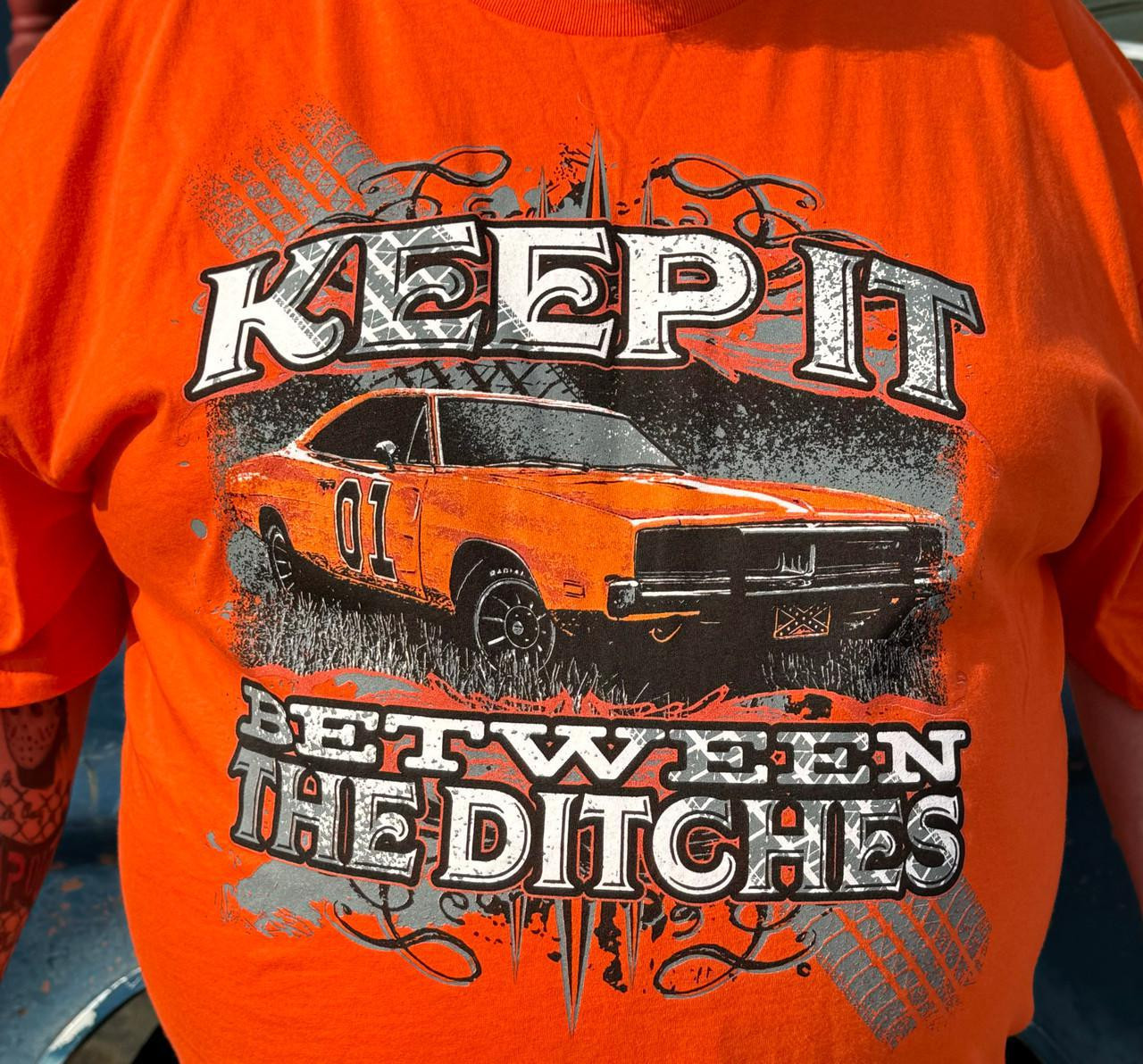 Keep it Between the Ditches T-Shirt - Cooter's Place