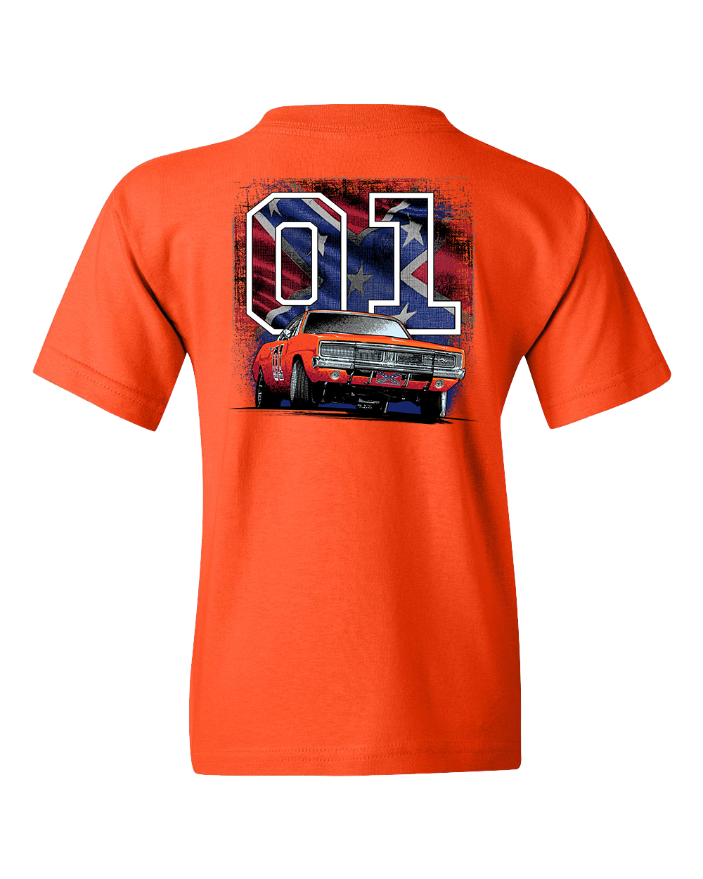 Youth General Lee with Flag T-Shirt - Cooter's Place