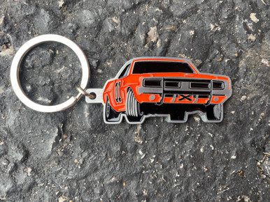 General Lee Grill Metal Keychain - Cooter's Place