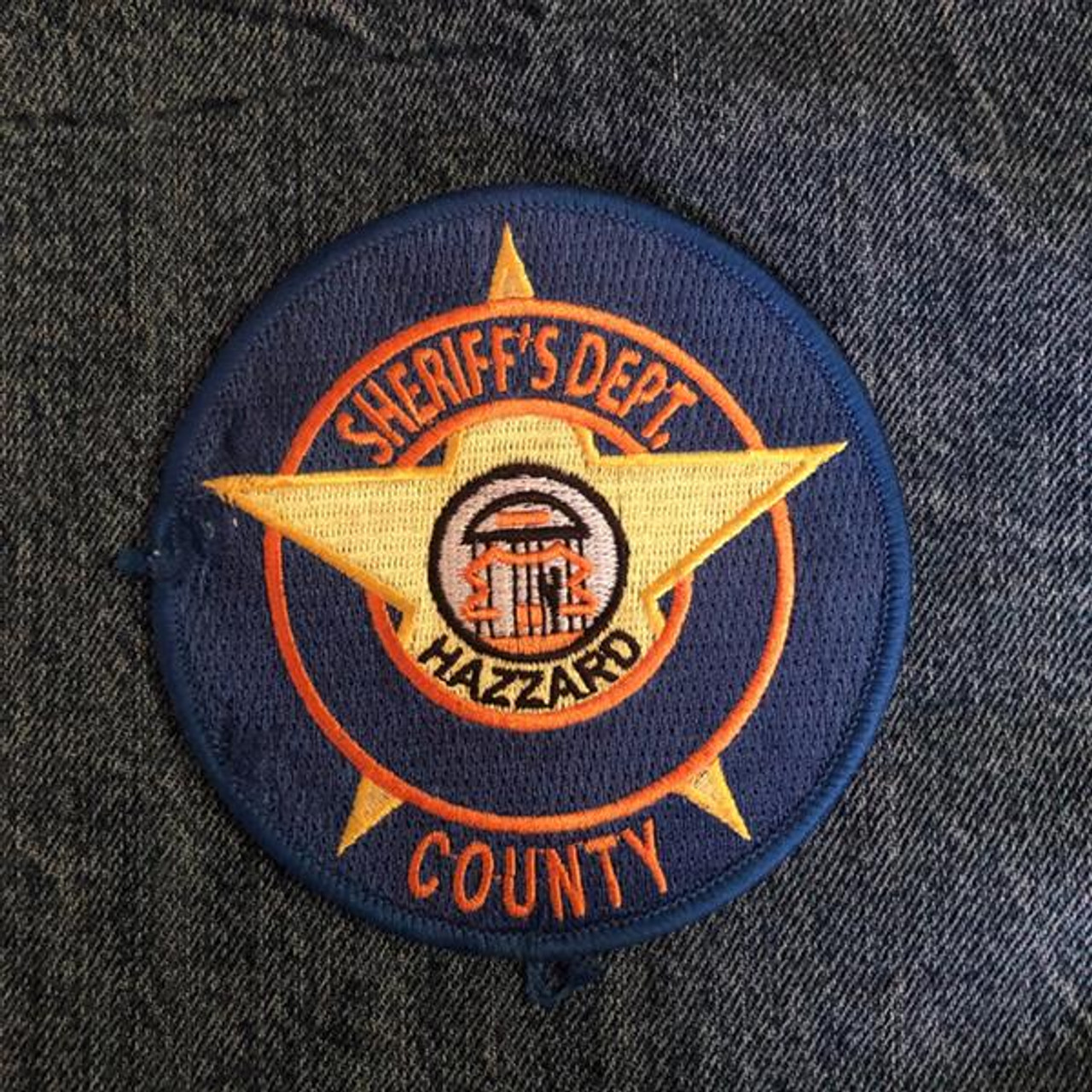 New Vintage 80's New Era Hat Iron on Sheriff Patch 