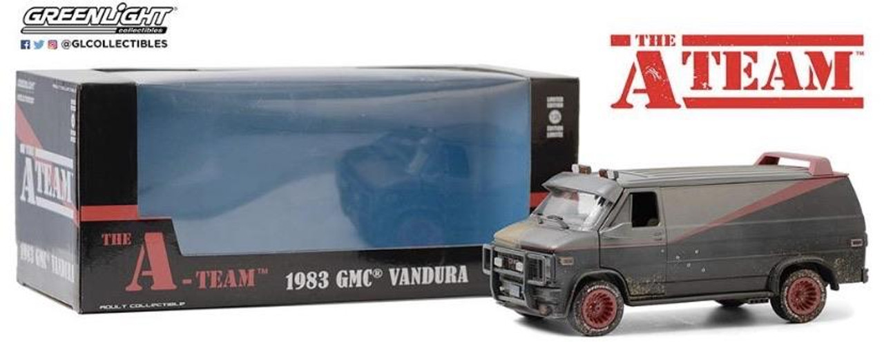 GMC Vandura furgoneta The A-Team (1983-87) Greenlight 1:24