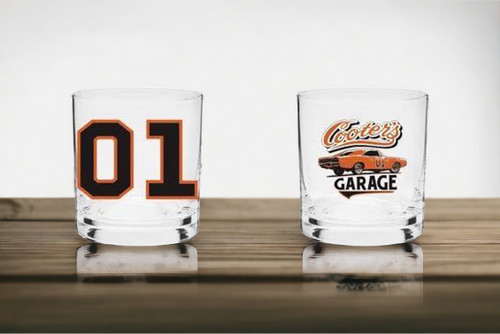 Cooter's Garage Classic Rocks Glass