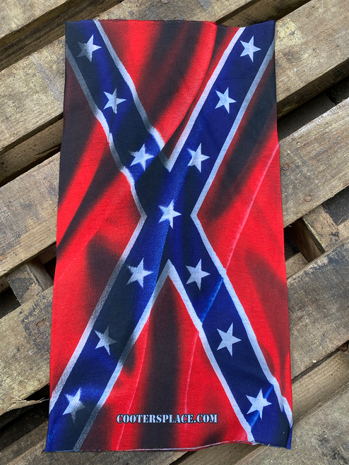 Flag WAVY GAITER Face Shield Made in USA