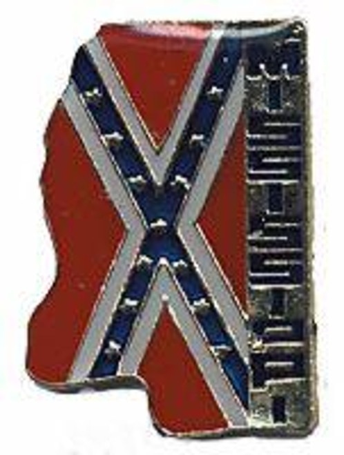 Mississippi Rebel Hat Pin