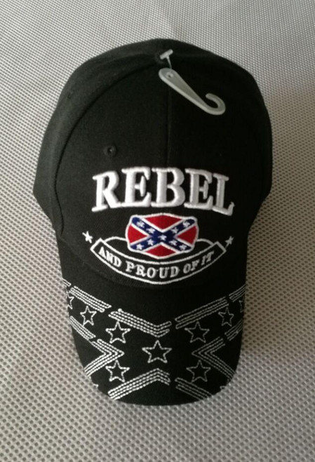 Rebel & Proud Of It Emb Hat