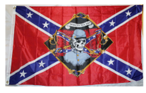 Rebel Till The End - Rebel Flag 3x5 Polyester Rebel Till The End - Rebel Flag 3x5 Polyester