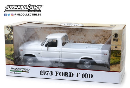 1:18 1973 Ford F-100 - White “Uncle Jesse Truck”